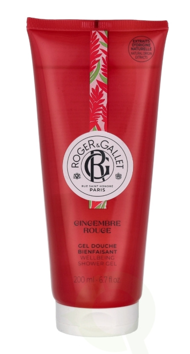 Roger & Gallet Gingembre Rouge Shower Gel 200 ml i gruppen SKÖNHET & HÄLSA / Hår & Styling / Hårvårdsprodukter / Schampo hos TP E-commerce Nordic AB (C60346)