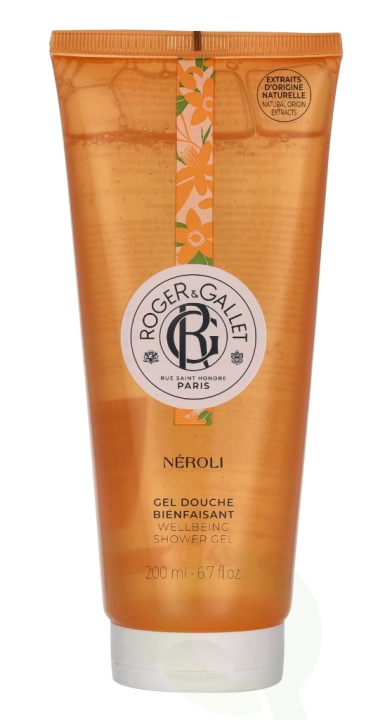 Roger & Gallet Neroli Shower Gel 200 ml i gruppen SKÖNHET & HÄLSA / Hudvård / Kroppsvård / Bad & Duschcreme hos TP E-commerce Nordic AB (C60348)