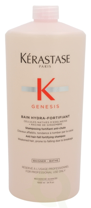 Kerastase Genesis Fort. Anti Hair-Fall Shampoo 1000 ml i gruppen SKÖNHET & HÄLSA / Hår & Styling / Hårvårdsprodukter / Schampo hos TP E-commerce Nordic AB (C60395)