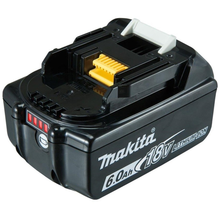 Makita BL1860B Batteri 18V / 6,0Ah Li-Ion batteri i gruppen HEM, HUSHÅLL & TRÄDGÅRD / Verktyg / Batterier till Elverktyg hos TP E-commerce Nordic AB (C60459)