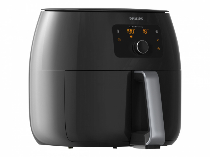 Philips Avance Collection XXL HD9650 Twin TurboStar Airfryer 2.2kW Svart i gruppen HEM, HUSHÅLL & TRÄDGÅRD / Hushållsmaskiner / Airfryers & fritöser hos TP E-commerce Nordic AB (C60499)