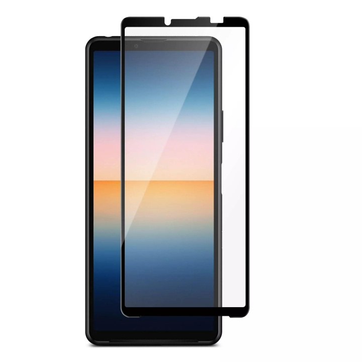 panzer Sony Xperia 10 III Full-Fit Glass Black i gruppen SMARTPHONE & SURFPLATTOR / Mobilskydd / Sony hos TP E-commerce Nordic AB (C60644)
