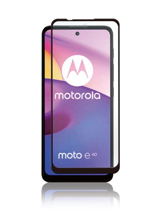 panzer Motorola Moto E40/E30 Full Fit Glass Black i gruppen SMARTPHONE & SURFPLATTOR / Mobilskydd / Motorola hos TP E-commerce Nordic AB (C60662)