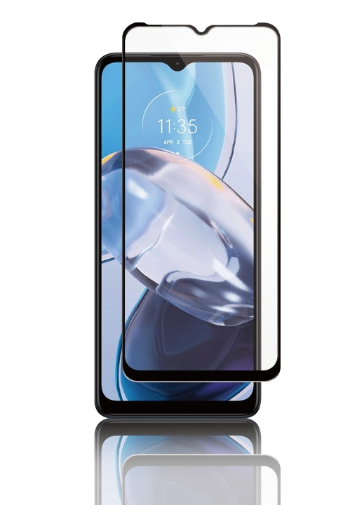 panzer Motorola Moto E22i Full Fit Glass, Black i gruppen SMARTPHONE & SURFPLATTOR / Mobilskydd / Motorola hos TP E-commerce Nordic AB (C60695)