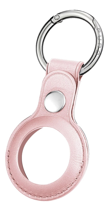 Puro Apple AirTag SKY Keychain with Carabiner LL, rose i gruppen SMARTPHONE & SURFPLATTOR / Övriga tillbehör / Övrigt hos TP E-commerce Nordic AB (C60711)