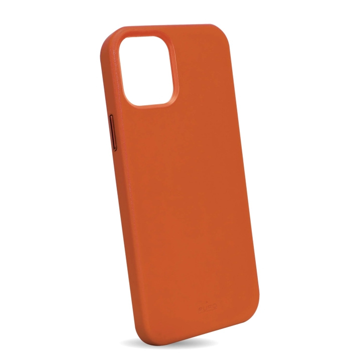 Puro iPhone 13 SKY Cover Leather Look, Orange i gruppen SMARTPHONE & SURFPLATTOR / Mobilskydd / Apple / iPhone 13 / Skal hos TP E-commerce Nordic AB (C60728)