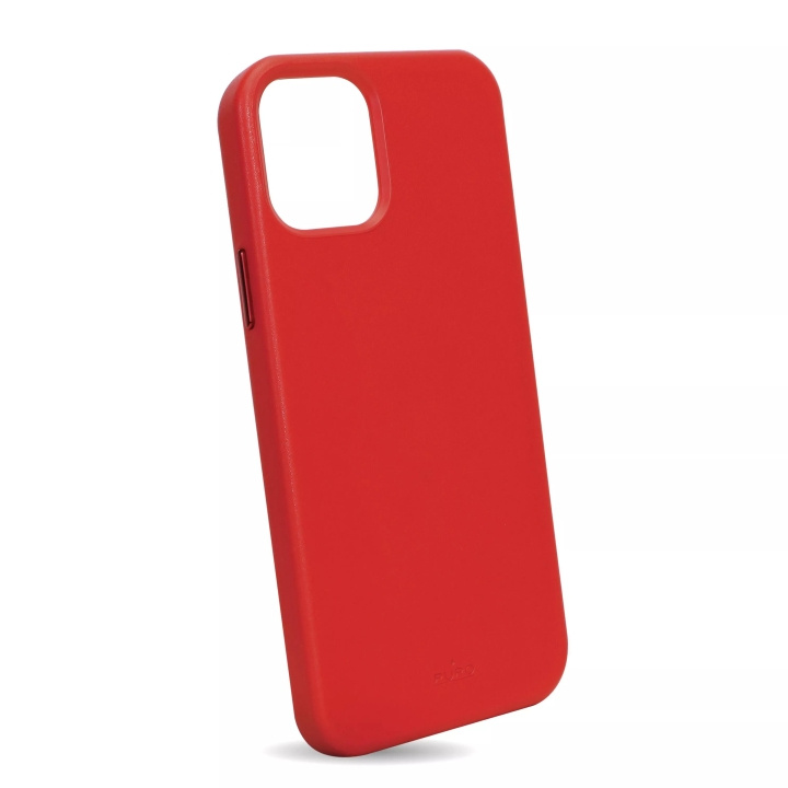 Puro iPhone 13 SKY Cover Leather Look, Red i gruppen SMARTPHONE & SURFPLATTOR / Mobilskydd / Apple / iPhone 13 / Skal hos TP E-commerce Nordic AB (C60729)