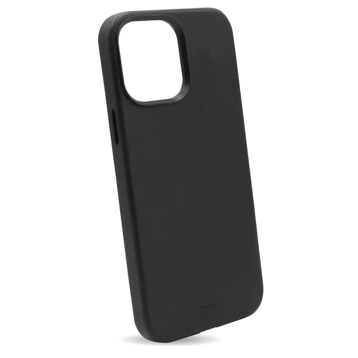 Puro iPhone 13 Pro Max SKY Cover Leather Look, Black i gruppen SMARTPHONE & SURFPLATTOR / Mobilskydd / Apple / iPhone 13 Pro Max / Skal hos TP E-commerce Nordic AB (C60730)
