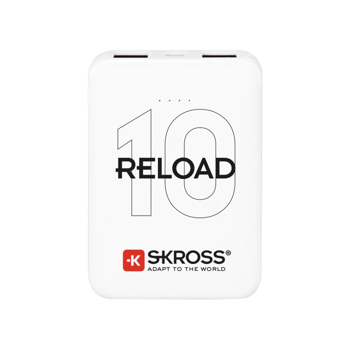 SKROSS Reload 10 Powerbank i gruppen SMARTPHONE & SURFPLATTOR / Laddare & Kablar / Powerbanks hos TP E-commerce Nordic AB (C60746)