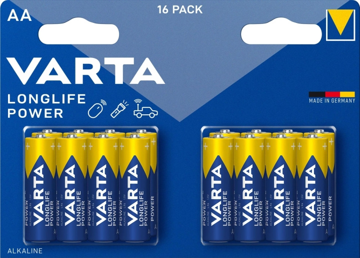 Varta Longlife Power AA 16 Pack (B) i gruppen HEMELEKTRONIK / Batterier & Laddare / Batterier / AA hos TP E-commerce Nordic AB (C60779)