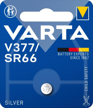 Varta V377/SR66 Silver Coin 1 Pack (B)