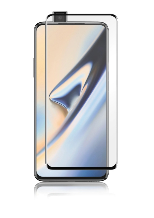 panzer OnePlus 7 Pro/7T Pro Curved Glass Black i gruppen SMARTPHONE & SURFPLATTOR / Mobilskydd / OnePlus hos TP E-commerce Nordic AB (C60820)