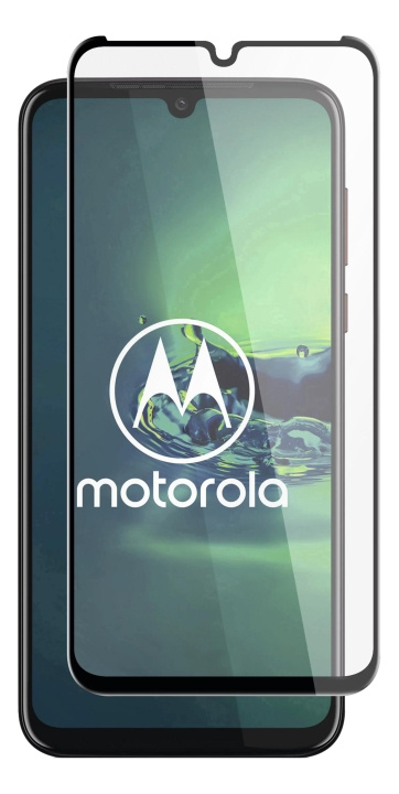 panzer Motorola Moto G8 Plus, Full-Fit Glass, black i gruppen SMARTPHONE & SURFPLATTOR / Mobilskydd / Motorola hos TP E-commerce Nordic AB (C60830)