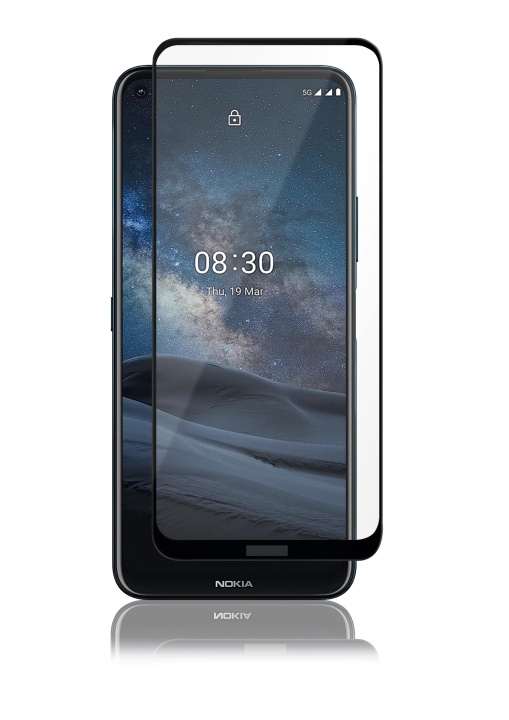  panzer Nokia 8.3 5G Full-Fit Glass Black i gruppen SMARTPHONE & SURFPLATTOR / Mobilskydd / Nokia/Microsoft hos TP E-commerce Nordic AB (C60836)