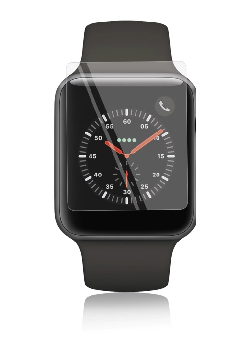 Panzer Apple Watch 38mm Serie 1/2/3, Flexibelt glas i gruppen SMARTPHONE & SURFPLATTOR / Träning, hem & fritid / Apple Watch & tillbehör / Tillbehör hos TP E-commerce Nordic AB (C60852)
