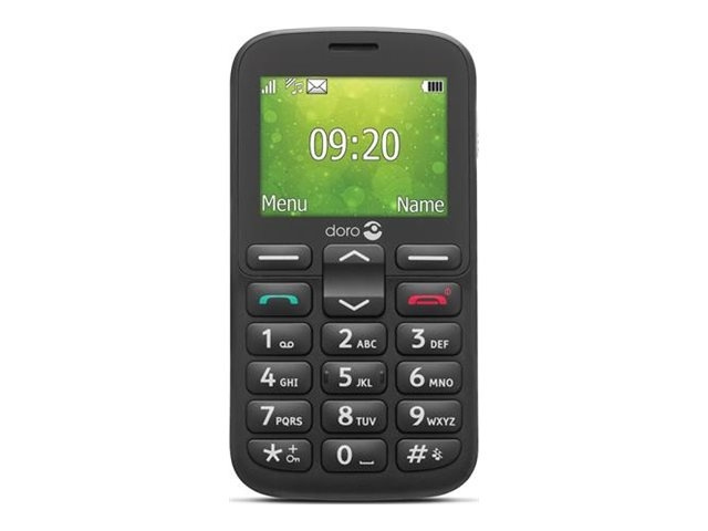 Doro 1380 Svart i gruppen SMARTPHONE & SURFPLATTOR / Mobiltelefoner & smartphones hos TP E-commerce Nordic AB (C60904)