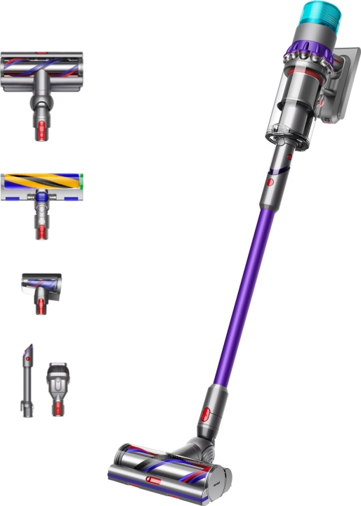 Dyson Gen5 Detect Absolute Iron/Lila HEPA Stick/Handhållen 280W 0,77liter i gruppen HEM, HUSHÅLL & TRÄDGÅRD / Städprodukter / Dammsugare & Tillbehör / Handdammsugare hos TP E-commerce Nordic AB (C60905)