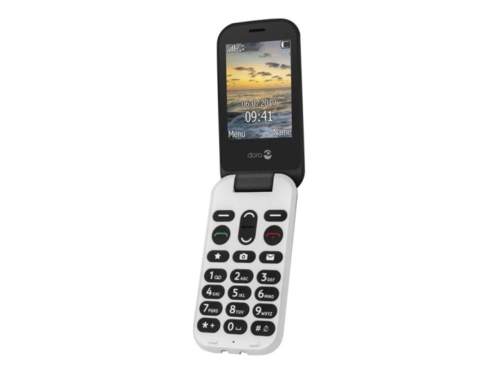 Doro 6060 2.8 Svart i gruppen SMARTPHONE & SURFPLATTOR / Mobiltelefoner & smartphones hos TP E-commerce Nordic AB (C60920)