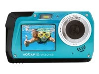 Easypix Aquapix W3048 Edge 13Megapixel Isblå Digitalkamera i gruppen HEMELEKTRONIK / Foto & Video / Kameror hos TP E-commerce Nordic AB (C60929)
