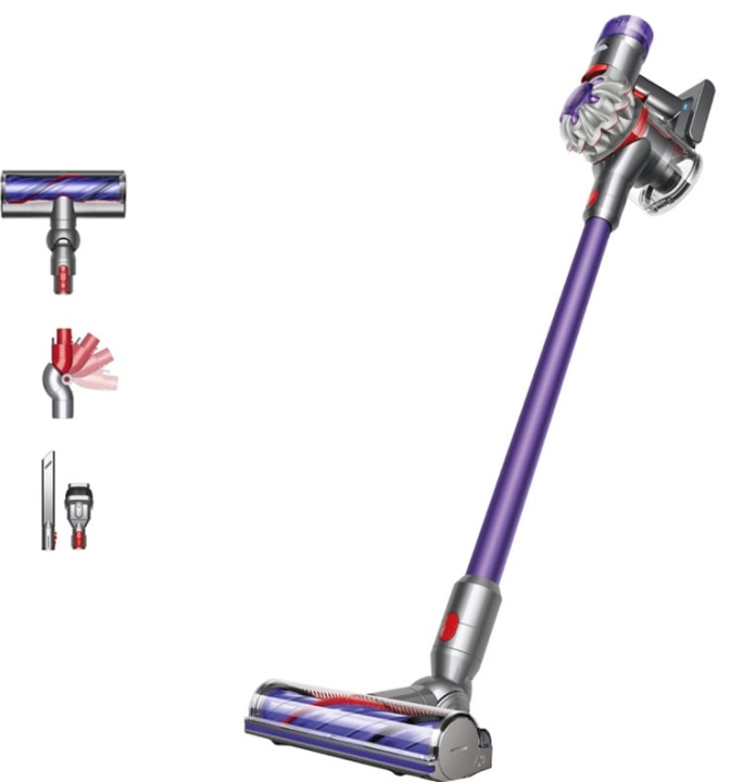 Dyson V8 Origin Lila/Silver Dammsugare Stick/handhållen 115W 0,54 liter i gruppen HEM, HUSHÅLL & TRÄDGÅRD / Städprodukter / Dammsugare & Tillbehör / Handdammsugare hos TP E-commerce Nordic AB (C60946)