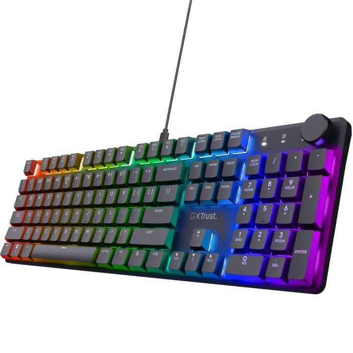 Trust GXT 866 Torix Mekaniskt gamingtangentbord Nordisk layout i gruppen DATORER & KRINGUTRUSTNING / Gaming / Tangentbord hos TP E-commerce Nordic AB (C60971)