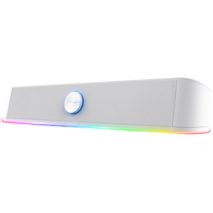 Trust GXT 619W Thorne RGB Soundbar Vit i gruppen HEMELEKTRONIK / Ljud & Bild / Hemmabio, HiFi & Bärbart / Soundbar hos TP E-commerce Nordic AB (C60980)