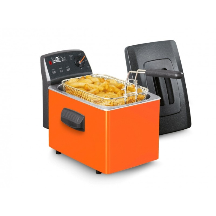 FRITEL Turbo SF 4152 Orange - Fritös i gruppen HEM, HUSHÅLL & TRÄDGÅRD / Hushållsmaskiner / Airfryers & fritöser hos TP E-commerce Nordic AB (C61019)