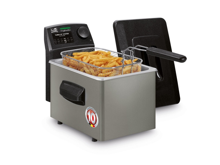 FRITEL FryTastic Fritös 3 liter Antracit/silver i gruppen HEM, HUSHÅLL & TRÄDGÅRD / Hushållsmaskiner / Airfryers & fritöser hos TP E-commerce Nordic AB (C61035)