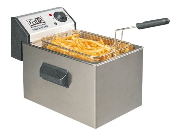 FRITEL Profi Fritös 5 liter Grå i gruppen HEM, HUSHÅLL & TRÄDGÅRD / Hushållsmaskiner / Airfryers & fritöser hos TP E-commerce Nordic AB (C61039)