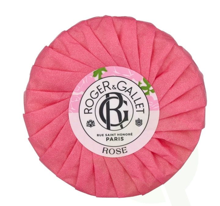 Roger & Gallet Rose Soap Bar 100 g i gruppen SKÖNHET & HÄLSA / Hudvård / Kroppsvård / Bad & Duschcreme hos TP E-commerce Nordic AB (C61133)