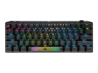Corsair K70 PRO MINI Tangentbord Mekaniskt RGB/16,8 miljoner färger Trådlös kabel Nordic i gruppen DATORER & KRINGUTRUSTNING / Gaming / Tangentbord hos TP E-commerce Nordic AB (C61377)