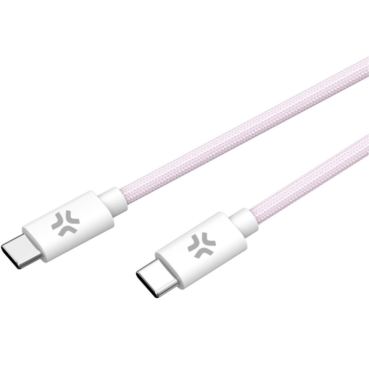 Celly USB-C - USB-C-kabel 60W 1,5 m Rosa i gruppen SMARTPHONE & SURFPLATTOR / Laddare & Kablar / Kablar / Kablar Typ C hos TP E-commerce Nordic AB (C61396)