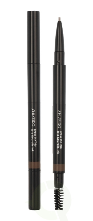 Shiseido Brow Ink Trio Brow Pencil 0.31 gr #03 Deep Brown - Pencil 0,06grPowder 0,25gr i gruppen SKÖNHET & HÄLSA / Makeup / Ögon & Ögonbryn / Ögonbrynspenna hos TP E-commerce Nordic AB (C61444)
