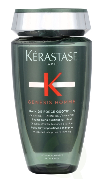 Kerastase Homme Genesis Daily Purifying Fortifying Shampoo 250 ml i gruppen SKÖNHET & HÄLSA / Hår & Styling / Hårvårdsprodukter / Schampo hos TP E-commerce Nordic AB (C61452)