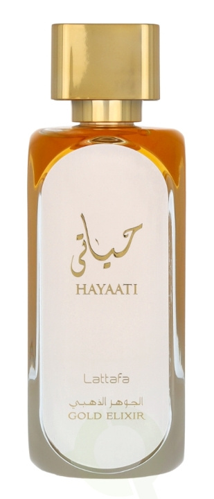 Lattafa Hayaati Gold Elixir Women Edp Spray 100 ml i gruppen SKÖNHET & HÄLSA / Doft & Parfym / Parfym / Parfym för henne hos TP E-commerce Nordic AB (C61492)