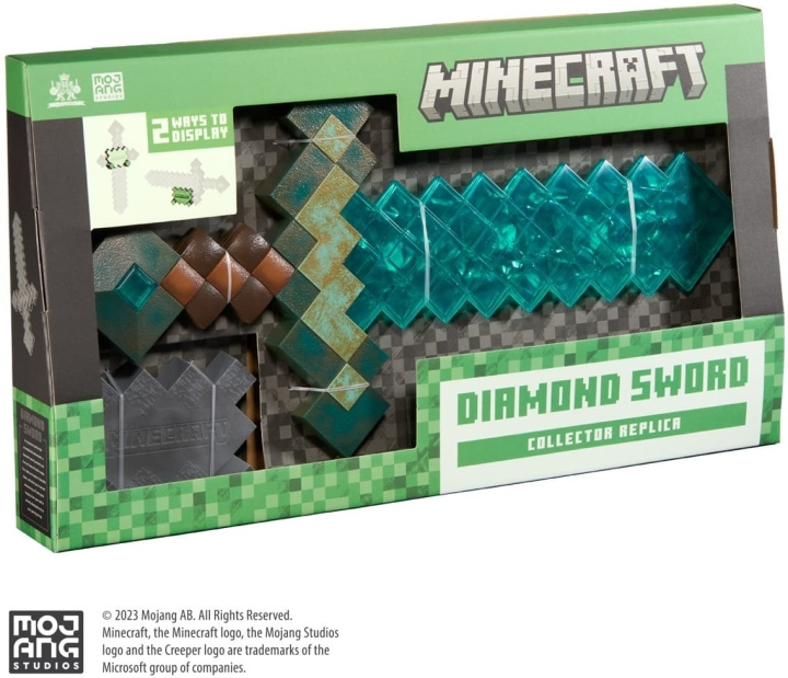 Mojang Minecraft Diamond Sword i gruppen LEKSAKER, BARN- & BABYPRODUKTER / Leksaker / Lilla hemmet & Rollek hos TP E-commerce Nordic AB (C61560)