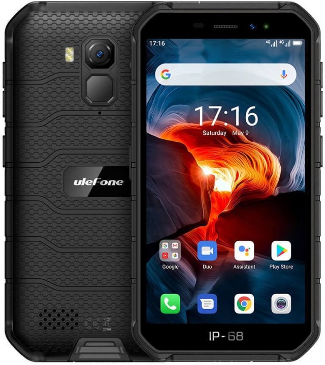 Ulefone Armor X7 Pro Telefon 32/4GB Svart i gruppen SMARTPHONE & SURFPLATTOR / Mobiltelefoner & smartphones hos TP E-commerce Nordic AB (C61564)