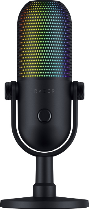 Razer Seiren V3 Chroma Mikrofon i gruppen DATORER & KRINGUTRUSTNING / Datortillbehör / Mikrofoner hos TP E-commerce Nordic AB (C61577)