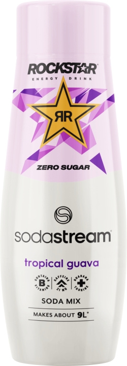 Sodastream Rockstar Energy Guava Zero läskedryckskoncentrat i gruppen HEM, HUSHÅLL & TRÄDGÅRD / Hushållsmaskiner / Vatten & Juice / Kolsyremaskiner / Smaker hos TP E-commerce Nordic AB (C61585)