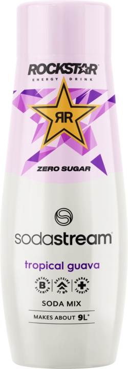 Sodastream Rockstar Energy Guava Zero läskedryckskoncentrat i gruppen HEM, HUSHÅLL & TRÄDGÅRD / Hushållsmaskiner / Vatten & Juice / Kolsyremaskiner / Smaker hos TP E-commerce Nordic AB (C61585)