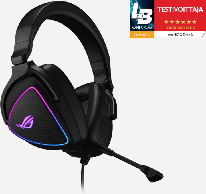 Asus ROG Delta S headset i gruppen DATORER & KRINGUTRUSTNING / Gaming / Headset hos TP E-commerce Nordic AB (C61607)