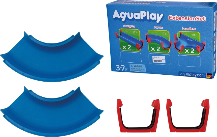 AquaPlay Curves vattenlekset i gruppen LEKSAKER, BARN- & BABYPRODUKTER / Uteleksaker / Badleksaker & Vattenleksaker hos TP E-commerce Nordic AB (C61614)