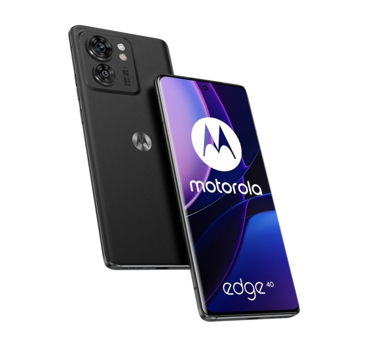 Motorola Edge 40 6.55 8/256GB - Svart i gruppen SMARTPHONE & SURFPLATTOR / Mobiltelefoner & smartphones hos TP E-commerce Nordic AB (C61678)