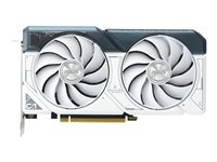 ASUS Dual GeForce RTX 4060 8GB 8GB White OC Edition i gruppen DATORER & KRINGUTRUSTNING / Datorkomponenter / Grafikkort hos TP E-commerce Nordic AB (C61682)