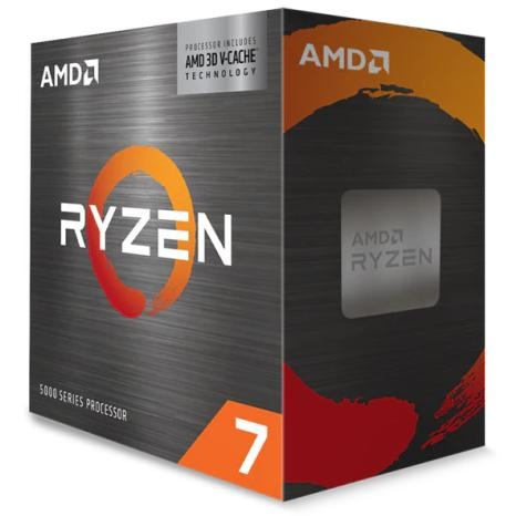 AMD CPU Ryzen 7 5700X3D 3GHz 8 kärnor Socket AM4 WOF - med kylare i gruppen DATORER & KRINGUTRUSTNING / Datorkomponenter / Processorer hos TP E-commerce Nordic AB (C61731)