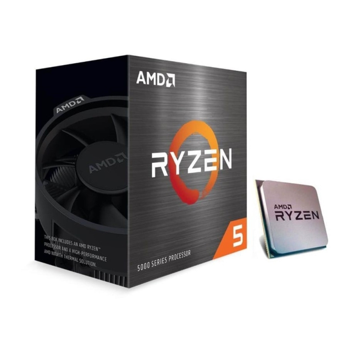 AMD CPU Ryzen 5 5500GT 3,6 GHz 6 kärnor Socket AM4 PIB - med kylare i gruppen DATORER & KRINGUTRUSTNING / Datorkomponenter / Processorer hos TP E-commerce Nordic AB (C61733)