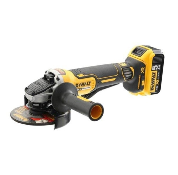 DeWALT 18V XR Borstlös 125mm vinkelslip - bar enhet i gruppen HEM, HUSHÅLL & TRÄDGÅRD / Verktyg / Slipmaskiner hos TP E-commerce Nordic AB (C61743)