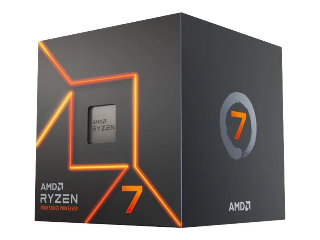 AMD CPU Ryzen 7 7700 3,8 GHz 8 kärnor AM5 (TRAY - med kylare) i gruppen DATORER & KRINGUTRUSTNING / Datorkomponenter / Processorer hos TP E-commerce Nordic AB (C61767)
