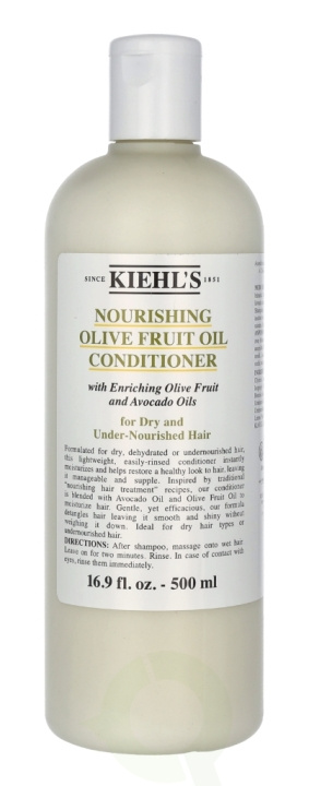 Kiehls Kiehl\'s Olive Fruit Oil Nourishing Conditioner 500 ml i gruppen SKÖNHET & HÄLSA / Hår & Styling / Hårvårdsprodukter / Balsam hos TP E-commerce Nordic AB (C61806)