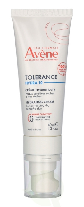Avene Tolerance Hydra-10 Hydrating Cream 40 ml i gruppen SKÖNHET & HÄLSA / Hudvård / Ansiktsvård / Ansiktskräm hos TP E-commerce Nordic AB (C61814)